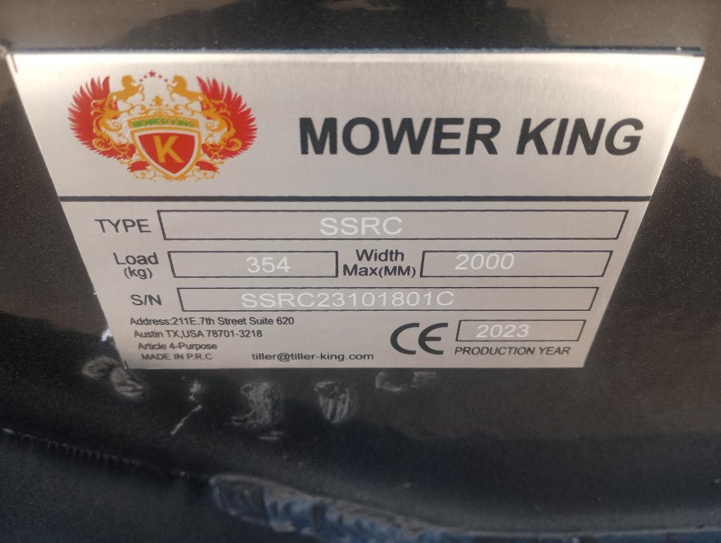 Unused Mower King SSRC72 Skid Steer Brush Cutter