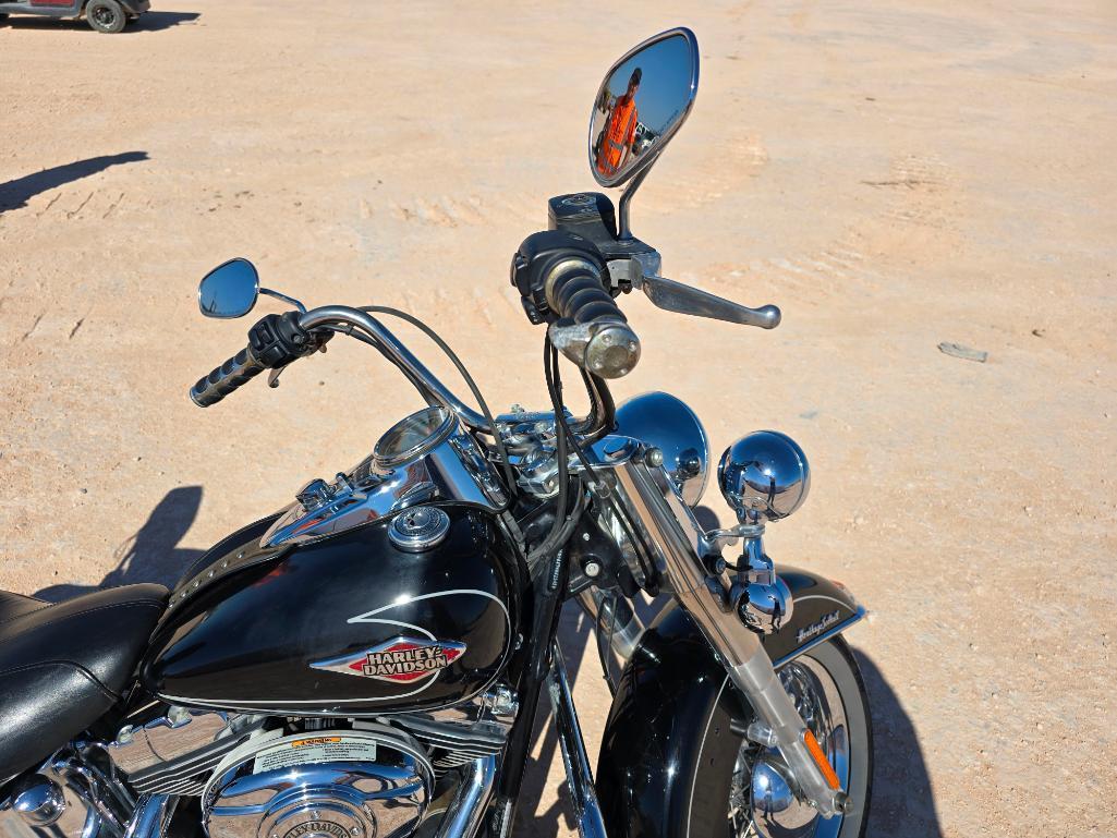 2009 Harley Davidson Heritage Soft Tail Motorcycle