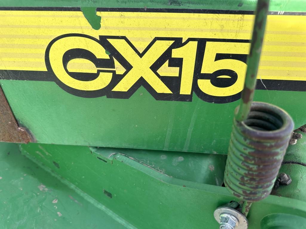 John Deere CX15 Shredder ( Offsite, Amarillo )