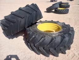 (2) John Deere Wheels w/Tires 600/70R30