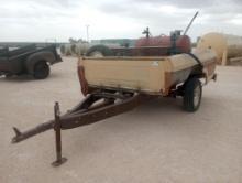 Ford Pickup Bed Trailer w/(2) Fuel Tanks and Air Tank