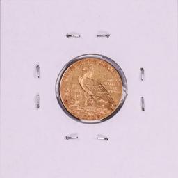 1915 $2 1/2 Indian Head Quarter Eagle Gold Coin
