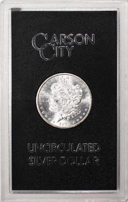 1878-CC $1 Morgan Silver Dollar Coin GSA Hoard Uncirculated w/Box