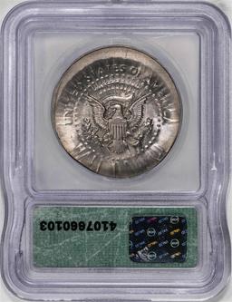 1983-P Kennedy Half Dollar Coin Mint ERROR Broadstruck ICG MS65
