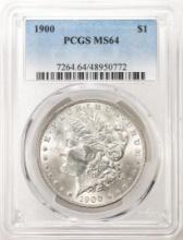 1900 Morgan Silver Dollar Coin PCGS MS64
