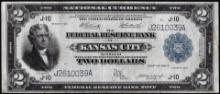 1918 $2 Battleship Federal Reserve Note Kansas City