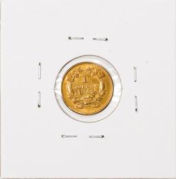 1854 Type 2 $1 Indian Princess Head Gold Dollar Coin