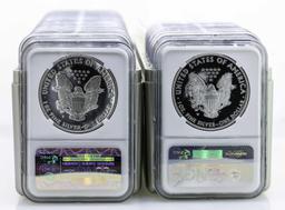 Lot of (29) 1986-2015 $1 Proof American Silver Eagle Coins NGC PF69 Ultra Cameo Jones