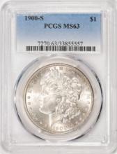 1900-S $1 Morgan Silver Dollar Coin PCGS MS63