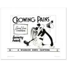 Looney Tunes "Crowing Pains with Sylvester" Limited Edition Giclee on Paper