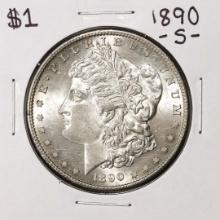 1890-S $1 Morgan Silver Dollar Coin