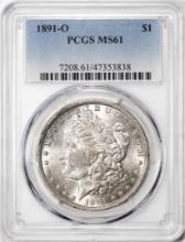 1891-O $1 Morgan Silver Dollar Coin PCGS MS61