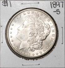1897-S $1 Morgan Silver Dollar Coin