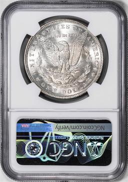 1893 $1 Morgan Silver Dollar Coin NGC MS62