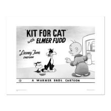 Looney Tunes "Kit for Cat" Limited Edition Giclee on Paper
