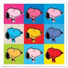 Peanuts "Snoopy Goes Pop!" Limited Edition Giclee On Paper