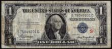 1935A $1 Experimental "S" Silver Certificate Note