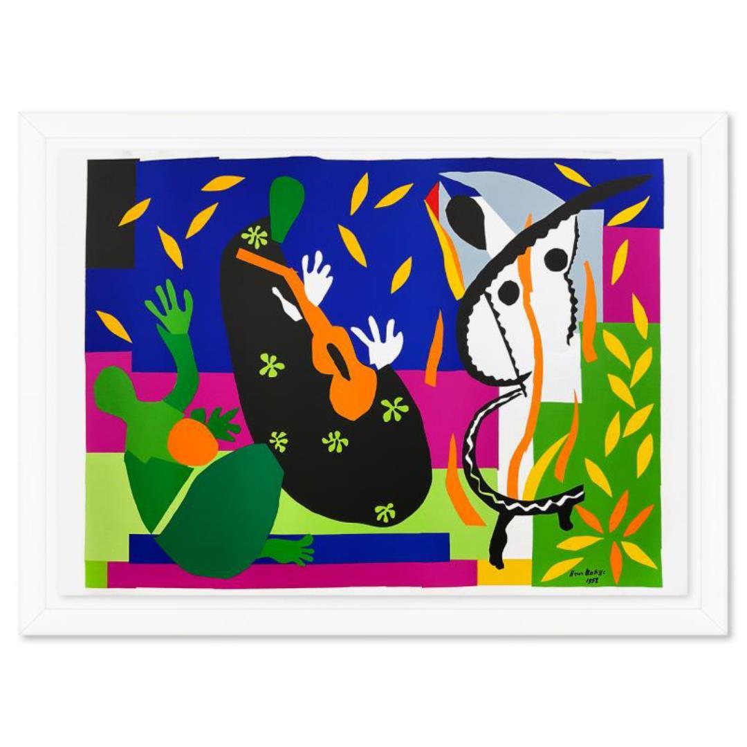 Henri Matisse (1869-1954) "La Tristesse du roi" Limited Edition Lithograph on Paper