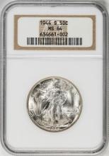 1944-S Walking Liberty Half Dollar Coin NGC MS64