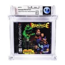 Rampage World Tour PS1 PlayStation Sealed Video Game WATA 9.8/A+