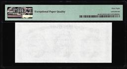 ca. 1970's Washington Center Giori Test Ink Smear Error Note PMG Superb Gem Unc. 68EPQ