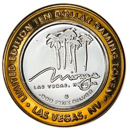 .999 Silver The Mirage Las Vegas, Nevada $10 Limited Edition Casino Gaming Token