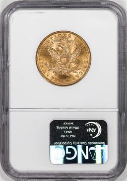 1907 $10 Liberty Head Eagle Gold Coin NGC MS62