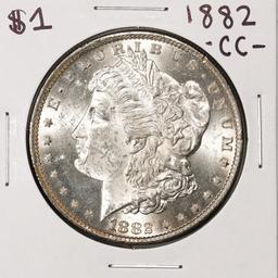 1882-CC $1 Morgan Silver Dollar Coin