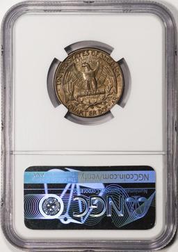 1932-D Washington Quarter Coin NGC AU58