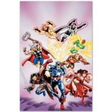 Marvel Comics "Avengers #16" Limited Edition Giclee On Canvas