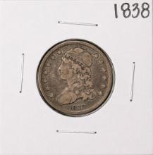 1838 Capped Bust Quarter Coin