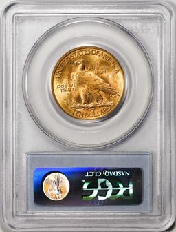 1926 $10 Indian Head Eagle Gold Coin PCGS MS63