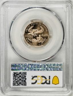 1999-W $10 American Gold Eagle Coin PCGS MS69 Unfinished Proof Dies