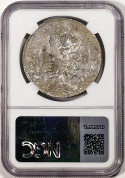 1892MO AM Mexico 8 Reales Silver Coin NGC Chopmarked