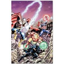 Marvel Comics "Avengers #21" Limited Edition Giclee On Canvas