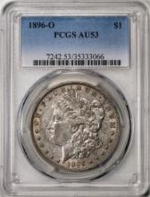 1896-O $1 Morgan Silver Dollar Coin PCGS AU53