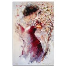 Gary Benfield "Flora" Limited Edition Giclee On Canvas