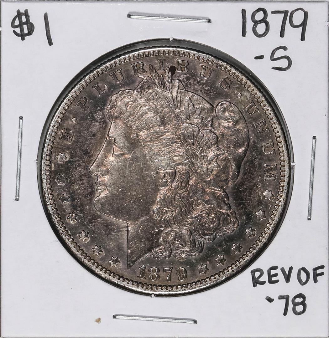 1879-S Reverse of 78' $1 Morgan Silver Dollar Coin