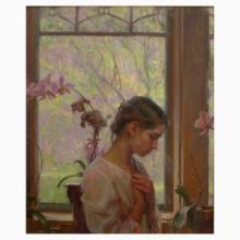 Dan Gerhartz "The Orchid" Limited Edition Giclee on Canvas
