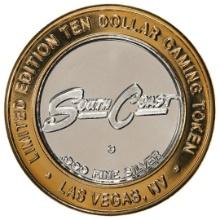 .999 Fine Silver South Coast Las Vegas, Nevada $10 Limited Edition Gaming Token