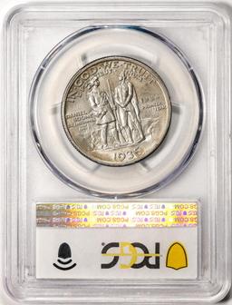 1935/34 Boone Commemorative Half Dollar Coin PCGS MS66