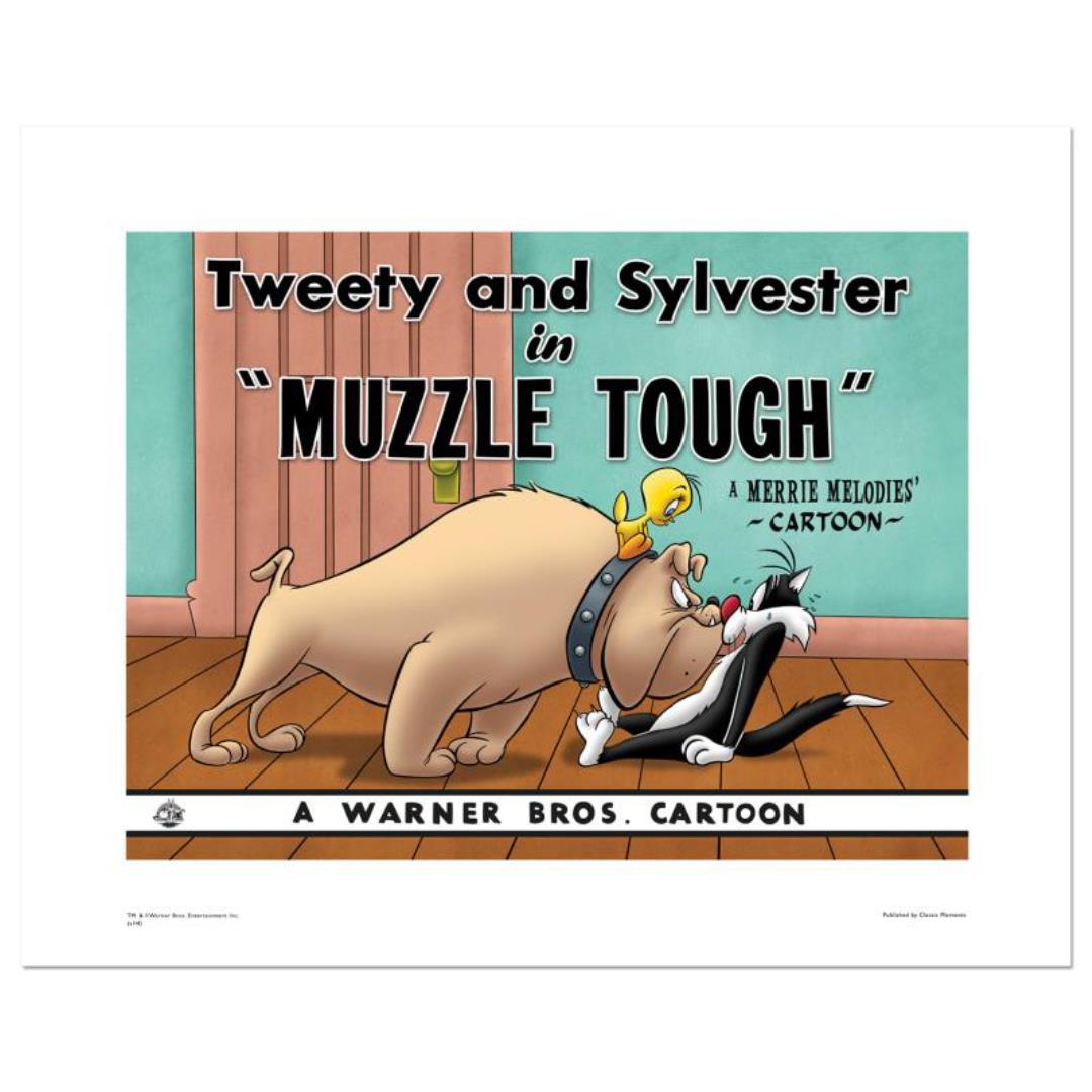 Looney Tunes "Muzzle Tough" Limited Edition Giclee on Paper
