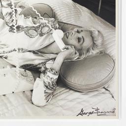 George Barris (1922-2016) "Marilyn Monroe" Original Photo On Paper