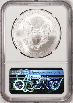 2005 $1 American Silver Eagle Coin NGC MS70