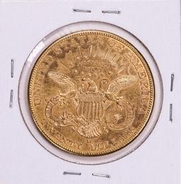 1907-D $20 Liberty Head Double Eagle Gold Coin