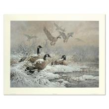 Fanning (1938-2014) "Winter Retreat" Limited Edition Lithograph On Paper