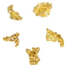Lot of Mexico Gold Nuggets 1.18 Grams Total Weight