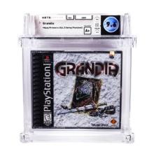 Grandia PS1 PlayStation Sealed Video Game WATA 9.6/A+