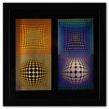 Vasarely (1908-1997) Print On Paper