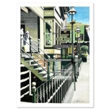 William Schlesinger (1915-2011) "Union Street" Limited Edition Serigraph on Paper